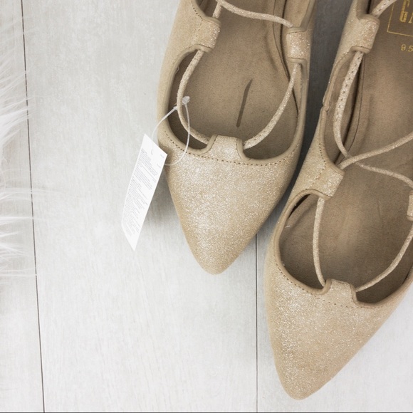 G A P • Lace Up Ballet Flats - Picture 3 of 8